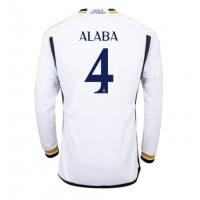 Echipament fotbal Real Madrid David Alaba #4 Tricou Acasa 2023-24 maneca lunga